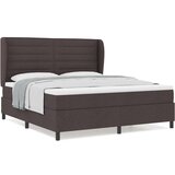  Box Spring postelja z vzmetnico temno rjava 180x200 cm tkanina, (22051401) | Shoptok.si
