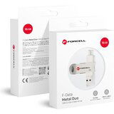forcell F-DATA Metal Duo 16 GB USB flash USB 3.2 Gen 1 (USB A/Type C) srebrni | ePonuda.com