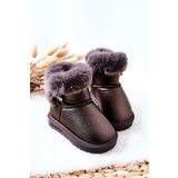 Boto Fleece-lined Snow Boots Grey Bessie | ePonuda.com