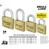 Mesingani katanac Mega Line40 40mm zlatni