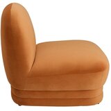Ellos Home Oranžen žameten fotelj Cocos – | Shoptok.si