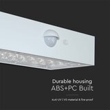  LED solarno zidno svetlo sa senzorom LED/3W/3,7V 3000K/4000K IP65 belo | Eponuda.com