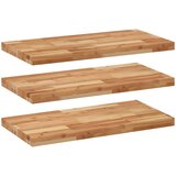  Plutajuće police 3 kom 60x40x4 cm Masivno drvo akacije s uljnim premazom | shoptok.hr