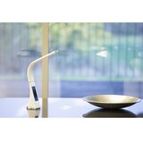  Immax 08949L - prigušiva LED stona lampa sa displejem LEATHER LED/7W/230V bela | Eponuda.com