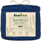 Bambaw rjuha iz bambusa 90 x 190 cm - navy blue Cene