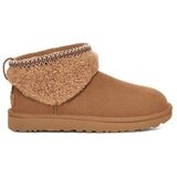 Ugg Škornji za sneg Classic Ultra Mini Maxi Curly Kostanjeva Cene