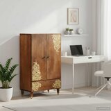  Highboard s ladicama Smeđa 60 x 33 x 100 cm Čvrsto drvo manga | shoptok.hr