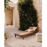 Kave Home Rjav nastavljiv vrtni ležalnik iz ratana Itani – | Shoptok.si