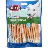 Trixie Poslastice za pse Denta Fun Chewing Rolls, Piletina, 240 g, 30 komada | Eponuda.com