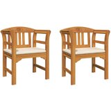  Klupa s jastukom Prirodni uljni završetak 68 5 x 46 x 82 5 cm | shoptok.hr