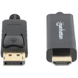 Manhattan HDMI priključni kabel 180.00 cm 152679 crna [1x muški konektor displayport - 1x muški konektor HDMI] | Eponuda.ba