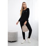 Kesi Set with a neckline with black snaps | shoptok.hr