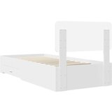  Okvir za krevet Bijelo 90 x 190 cm Konstruirano drvo | shoptok.hr