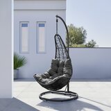 Bessagi Garden Viseč Sedež Rosi, Temno Siv, Z Blazinami | Shoptok.si