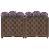  Povišena gredica 80 x 40 x 38 cm od polipropilena | shoptok.hr