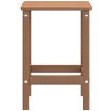 vidaXL vrtni stol adirondack smeđi 38 x 38 x 46 cm hdpe | shoptok.hr