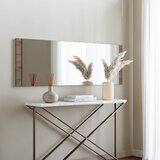 Woody Fashion Boy Aynası Dekoratif Basic Ceviz 40x120 Walnut Mirror