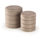  Komplet od 2 taburea PAX, prečnika 33/40 cm, u boji taupe Cene