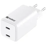 USB kućni punjač 441-56 Dual USB-C PD 65W