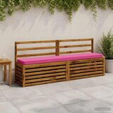  Jastučić za klupu - 1 dio VUGHT 100% poliester Ružičasta | shoptok.hr