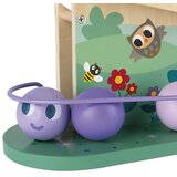 Janod Interaktivna igračka za bebe Caterpillar, Drvena, Šarena | ePonuda.com