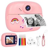 Dječija kamera sa printerom K8000 32GB micro sd kartica, pink | Eponuda.ba