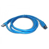 Fast Asia Kabl USB 3.0 - USB 3.0 B MM 1.8m plavi Cene