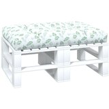  Jastuk za palete s uzorkom lišća 120 x 80 x 12 cm od tkanine | shoptok.hr