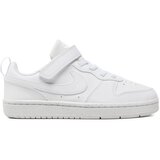 Nike COURT BOROUGH LOW RECRAFT (PS), dečije patike za slobodno vreme, bela DV5457 | Eponuda.com
