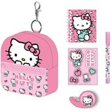 Hello Kitty Set školskog pribora u mini ruksaku 19,5 x 22,5 cm | shoptok.hr