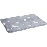 Bewello Preproga svetleča v temi 60 x 40 cm siva Cene
