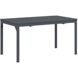  Vrtni set za objed 9 kom. Antracit Čelik s prahom | shoptok.hr
