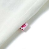  Dječja majica prljavo bijela boja 128 | shoptok.hr