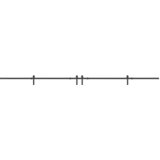 Pribor za klizna vrata 427 cm čelični crni | shoptok.hr