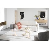 Rowico Okrogla mizica v hrastovem dekorju 60x60 cm Hobart – | Shoptok.si