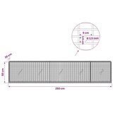  Gabion s žicom debljine 3 5 mm i mrežom 5x2 5 cm 250x20x50 cm - 20 cm 50 cm 250 cm | shoptok.hr