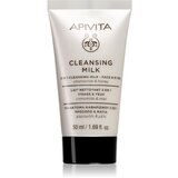 Apivita Cleansing Chamomile & Honey mlijeko za čišćenje 3 u 1 za lice i oči 50 ml | shoptok.hr