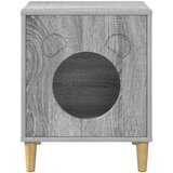  Mačja Kuća Siva Sonoma 42 5 x 40 x 52 5 cm Konstruirano drvo | shoptok.hr