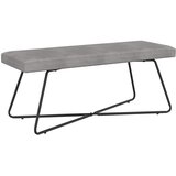  Klupa Svjetlosiva 110 x 40 x 45 cm Baršun | Eponuda.com
