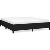 Maison Chic Posteljni okvir - Dvoposteljna postelja - Zakonska postelja brez vzmetnice črn 160x200 cm blago-J3766, (21765954) | Shoptok.si