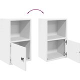 vidaXL Polica za knjige bijela 31x24x52 cm izrađeno drvo | shoptok.hr