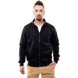 Glano Men's Zipper Zipper Sweatshirt - Black Cijene