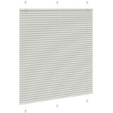 vidaXL Plisirana žaluzija svetlo siva 120x100 cm Širina tkanine | Shoptok.si