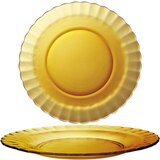 Duralex PICARDIE AMBER desertni krožnik, oranžen, premer 205 mm - komplet 6 kosov., (21567733) | Shoptok.si
