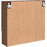  Ogledalo ormar Smeđi hrast 59 x 17 x 55 cm Konstruirano drvo | shoptok.hr