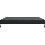 Pokrov za stol 142 x 142 x 15 cm Četvrtasti Vodootporan Crna | shoptok.hr