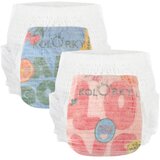 Kolorky Deluxe Velvet Pants Limited Fun hlačne plenice za enkratno uporabo velikost L 8-13 kg 19 kos | Shoptok.si