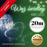  LED svjetlosno crijevo 480 LED hladno bijela | shoptok.hr