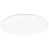 TWEEN LIGHT okrugla ploča s LED svjetlom (41 W, Ø x V: 80 x 5 cm, Bijele boje, Bijele boje dnevnog svjetla)