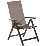 Gardenson Zložljiv Vrtni Stol Trivero, Siva | Shoptok.si
